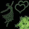 Glow-in-the-dark sterren - muur/plafond stickers - 3cm - 50 stuksDecoratie