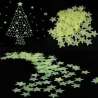 Glow-in-the-dark sterren - muur/plafond stickers - 3cm - 50 stuksDecoratie