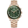 RelojesPAGANI DESIGN - Reloj de cuarzo de acero inoxidable - resistente al agua - dorado / verde