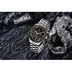 RelojesDISEÑO PAGANI - Reloj de cuarzo de acero inoxidable - resistente al agua - plata / oro