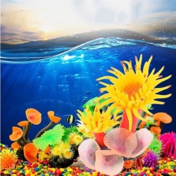 Siliconen koraalplant - aquariumdecoratieDecoraties