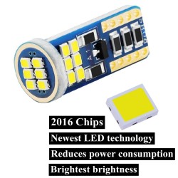 T10 W5W WY5W - CREE CHIP LED - autolamp - 4 stuksT10