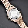 BENYAR - elegant quartz horloge - chronograaf - waterdicht - edelstaal - blauwHorloges