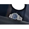 BENYAR - elegant quartz horloge - chronograaf - waterdicht - edelstaal - blauwHorloges