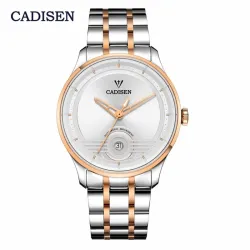 CADISEN - mechanisch automatisch horloge - waterdicht - roestvrij staal - goudHorloges