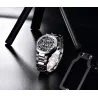 BENYAR - automatic mechanical watch - hollow-out design - stainless steel - whiteWatches
