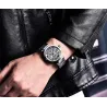 BENYAR - automatic mechanical watch - hollow-out design - stainless steel - whiteWatches