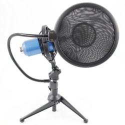 BM8000 - bedrade opnamecondensator - microfoon - shockmount - standaard - 3,5 mm plugMicrofonen