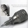 7 in 1 - mini titanium schroevendraaier - magnetisch - S2 gelegeerd staal boortjeSchroevendraaiers