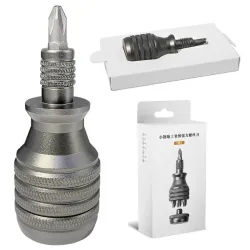 7 in 1 - mini titanium schroevendraaier - magnetisch - S2 gelegeerd staal boortjeSchroevendraaiers
