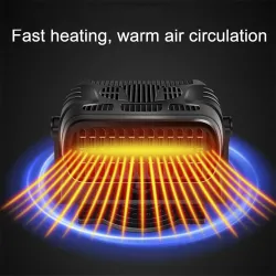 4 in 1 autoverwarming - koel-/verwarmingsventilator - droger/ontwaseming/ontdooier - 120WInterieur accessoires