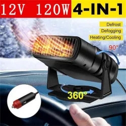 4 in 1 autoverwarming - koel-/verwarmingsventilator - droger/ontwaseming/ontdooier - 120WInterieur accessoires