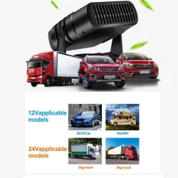 4 in 1 autoverwarming - koel-/verwarmingsventilator - droger/ontwaseming/ontdooier - 120WInterieur accessoires