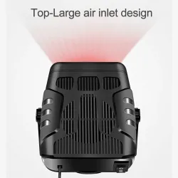 4 in 1 autoverwarming - koel-/verwarmingsventilator - droger/ontwaseming/ontdooier - 120WInterieur accessoires