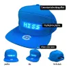 Lichtgevende LED-baseballpet - Bluetooth-bedieningPetten & Hoeden