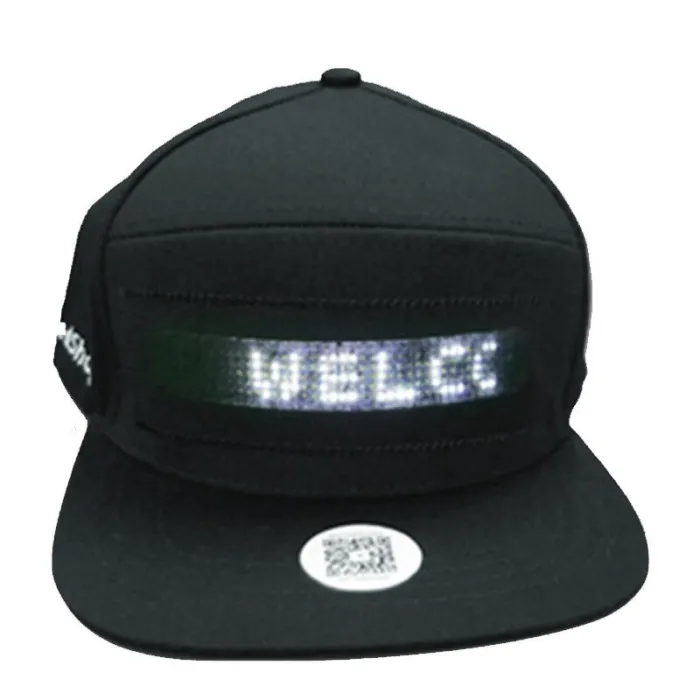 Lichtgevende LED-baseballpet - Bluetooth-bedieningPetten & Hoeden