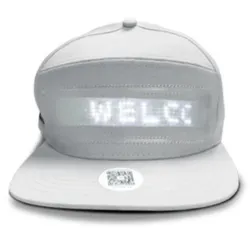 Lichtgevende LED-baseballpet - Bluetooth-bedieningPetten & Hoeden