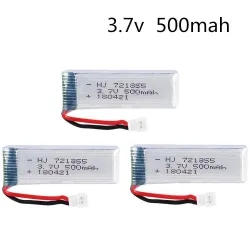 3.7V - 500mah - 25C - lipo batterij - voor Wltoys E50 E50S QuadcopterBatterijen