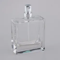 Glazen parfumflesje - lege houder - met verstuiver - 50 mlParfum