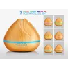 Ultrasonic air humidifier - essential oils diffuser - LED - 500mlHumidifiers