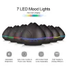 Ultrasonic air humidifier - essential oils diffuser - LED - 500mlHumidifiers