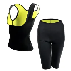 Slimming / weight loss pants / vest - sauna effect - fitness training setFitness