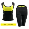 Afslankbroek / afslankbroek / vest - sauna effect - fitness trainingssetFitness