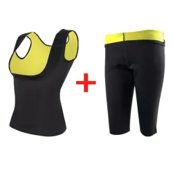 Afslankbroek / afslankbroek / vest - sauna effect - fitness trainingssetFitness