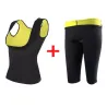 Afslankbroek / afslankbroek / vest - sauna effect - fitness trainingssetFitness