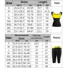 Afslankbroek / afslankbroek / vest - sauna effect - fitness trainingssetFitness
