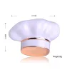 White chef's cap - broochBrooches