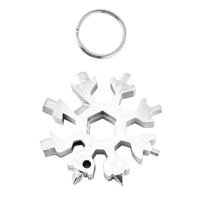 18 in 1 multitool - RVS flesopener / schroevendraaier - sneeuwvlokBar producten