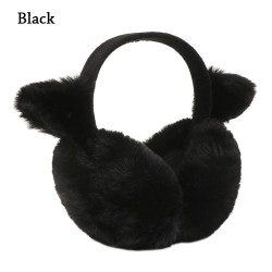 Warm winter earmuffs - with cat's earsHats & caps