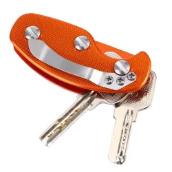 Opvouwbare sleutelorganizer - aluminium houderSurvival gereedschap