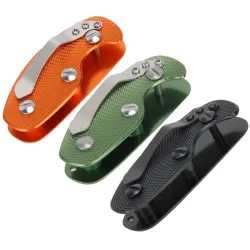 Opvouwbare sleutelorganizer - aluminium houderSurvival gereedschap