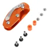 Opvouwbare sleutelorganizer - aluminium houderSurvival gereedschap