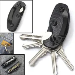 Opvouwbare sleutelorganizer - aluminium houderSurvival gereedschap