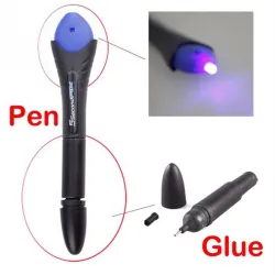 Vloeibare superlijm - reparatiepen - met UV-lichtGereedschap