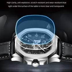CHENXI - automatisch mechanisch quartz horloge - waterdicht - skeleton design - goud/zwartHorloges