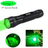 Q5 T6 - 5000lm - LED flashlight - 18650 battery - USB charger - green lightTorches