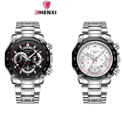 CHENXI - luxe quartz horloge - lichtgevend - waterdicht - roestvrij staalHorloges