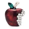 Appel broche - met strass steentjesBroches