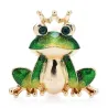 Frog in the crown - broochBrooches