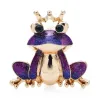 Frog in the crown - broochBrooches