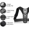 Verstelbare rughouding corrector - wervelkolom / rug / schouderbrace - steunriemMassage