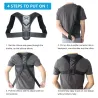 Verstelbare rughouding corrector - wervelkolom / rug / schouderbrace - steunriemMassage