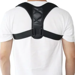 Adjustable back posture corrector - spine / back / shoulder brace - support beltMassage
