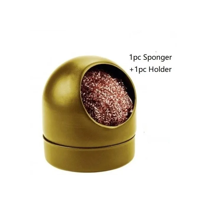 Welding / soldering iron tips cleaner - with sponge / holderSoldering