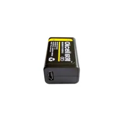 OKCELL - lithiumbatterij - oplaadbaar - USB - 9V - 800 mAhBatterijen