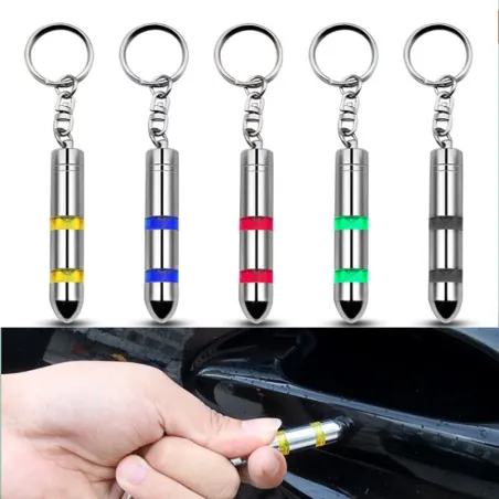 Antistatische sleutelhanger - hoogspanning - met LED-lampjeSleutelhangers